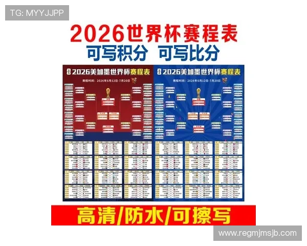 2026年美加墨世界杯比赛时间表全解析，赛事日程安排及重要比赛时间